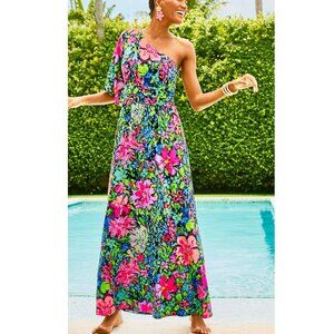 Women's Sydnee Maxi Dress in Blue - Lilly Pulitzer